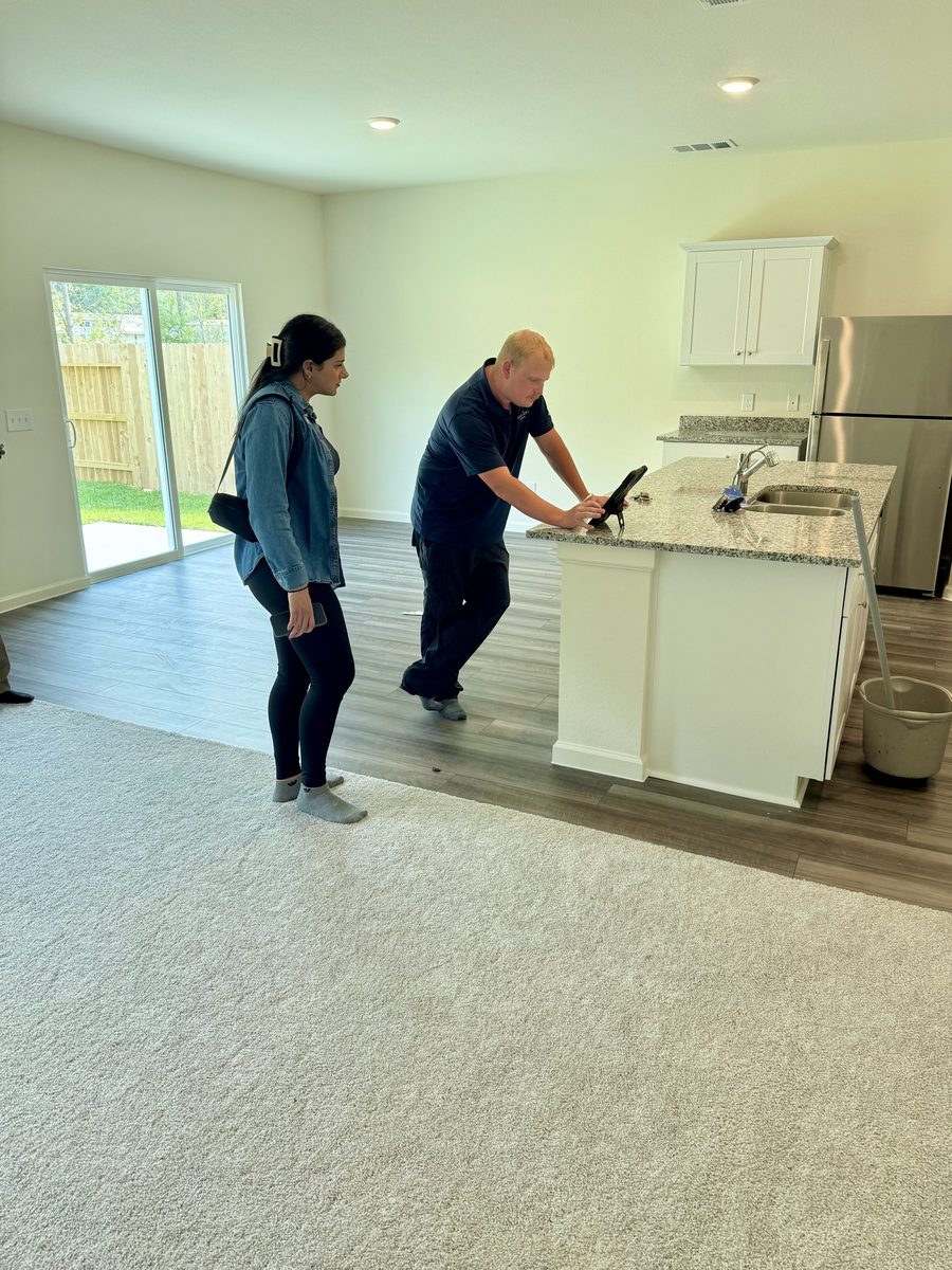 A happy Eddie Weir client at their Greater Houston home closing (photo 8 of 79)