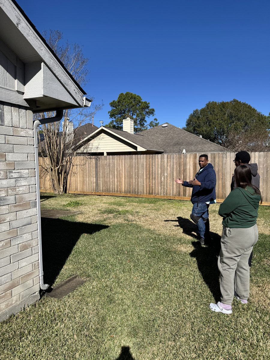 A happy Eddie Weir client at their Greater Houston home closing (photo 56 of 79)