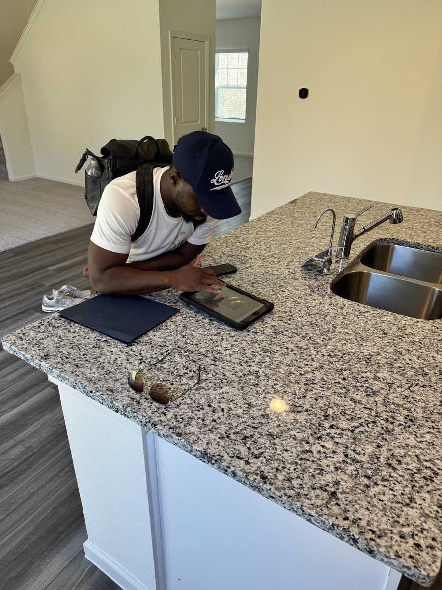 A happy Eddie Weir client at their Greater Houston home closing (photo 19 of 79)